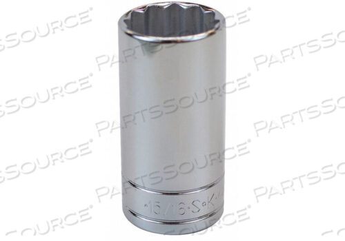 OEM#: 42430ГОЛОВКА 3/8 ДЮЙМА DR 15/16 ДЮЙМА 12 PT. от SK Professional Tools