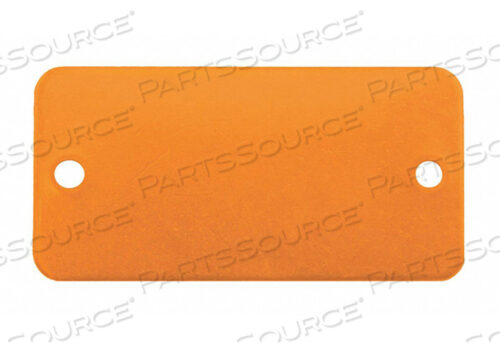OEM#: 43039ПУСТАЯ ПРЯМОУГОЛЬНАЯ бирка ОРАНЖЕВАЯ PK5 от C.H. Hanson