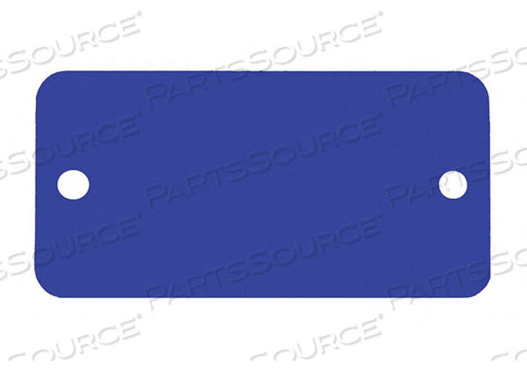 OEM#: 43041ПУСТАЯ ПРЯМОУГОЛЬНАЯ БИРКА СИНЕГО ЦВЕТА PK5 от C.H. Hanson