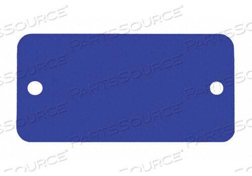 OEM#: 43036ПУСТАЯ ПРЯМОУГОЛЬНАЯ БИРКА СИНЕГО ЦВЕТА PK5 от C.H. Hanson