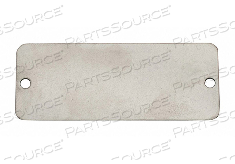 OEM#: 43067ПУСТАЯ ПРЯМОУГОЛЬНАЯ бирка ИЗ СТАЛИ PK25 от C.H. Hanson