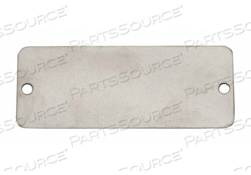 OEM#: 43065ПУСТАЯ ПРЯМОУГОЛЬНАЯ бирка СТАЛЬ PK25 от C.H. Hanson