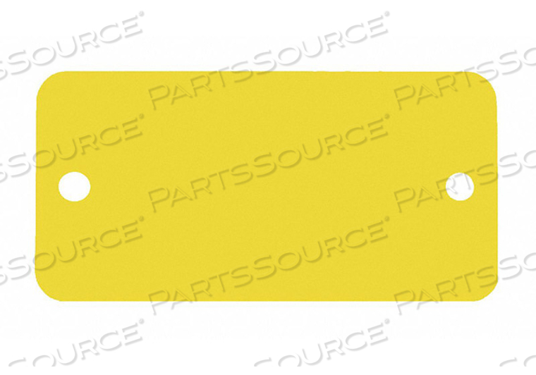 OEM#: 43093ПУСТАЯ ПРЯМОУГОЛЬНАЯ БИРКА ЖЕЛТАЯ PK5 от C.H. Hanson