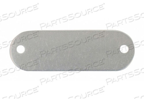 OEM#: 43106ПУСТАЯ ПРЯМОУГОЛЬНАЯ бирка СТАЛЬ PK25 от C.H. Hanson
