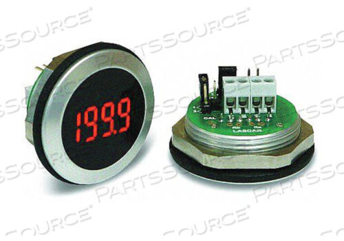 OEM#: EM32-1B-LEDСветодиодный вольтметр ВОДОНЕПРОНИЦАЕМЫЙ 3-1/2 ДЮЙМА. 200 МВ от Lascar