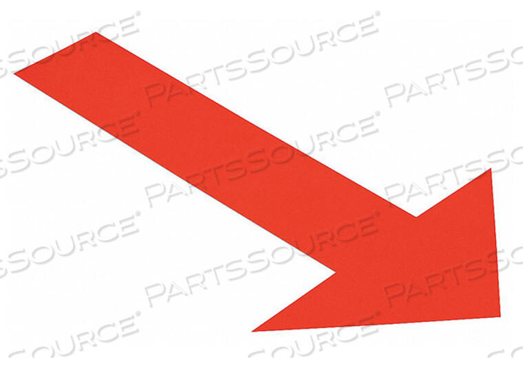 OEM#: ARROW10RIND ЛЕНТА ДЛЯ ПОЛА МАРКЕРЫ ARROW RED PK50 от Mighty Line