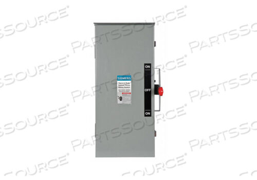 OEM#: DTGNF223RБЕЗОПАСНЫЙ ВЫКЛЮЧАТЕЛЬ 240 В переменного тока 2PST 100 AMPS AC от Siemens