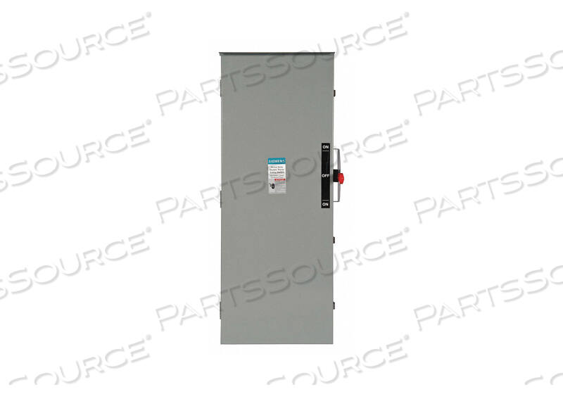 OEM#: DTNF326АВТ. ВЫКЛЮЧАТЕЛЬ БЕЗОПАСНОСТИ 240 В ПЕРЕМЕННОГО ТОКА 3PST 600 А ПЕРЕМЕННОГО ТОКА от Siemens