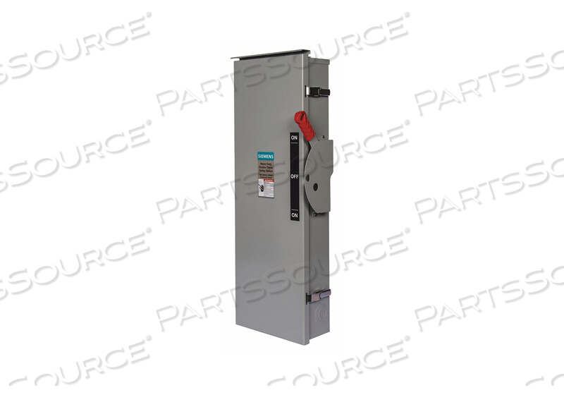 OEM#: DTNF367АВАРИЙНЫЙ ВЫКЛЮЧАТЕЛЬ 600VAC 3PDT 800 AMPS AC от Siemens