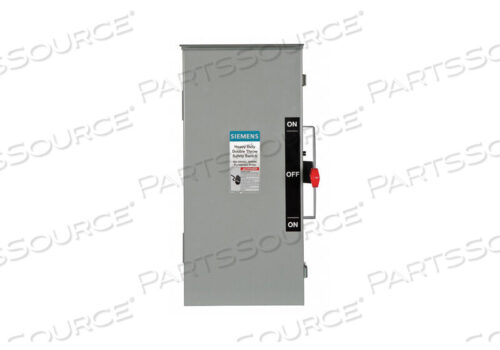 OEM#: DTNF362RБЕЗОПАСНЫЙ ВЫКЛЮЧАТЕЛЬ 600 В переменного тока 3PDT 60 AMPS AC от Siemens