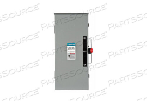 OEM#: DTNF363RБЕЗОПАСНЫЙ ВЫКЛЮЧАТЕЛЬ 600 В переменного тока 3PST 100 AMPS AC от Siemens