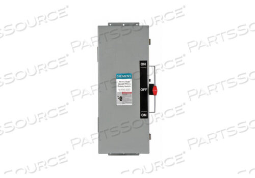 OEM#: DTNF361JАВАРИЙНЫЙ ВЫКЛЮЧАТЕЛЬ 600 В переменного тока 3PST 30 AMPS AC от Siemens