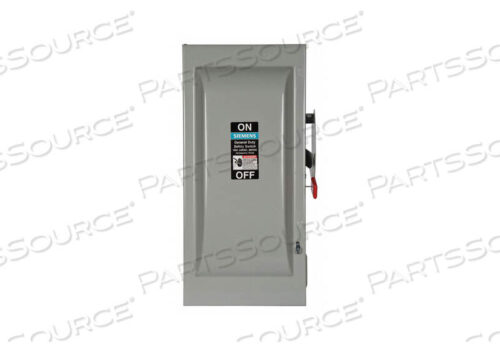 OEM#: GF323NБЕЗОПАСНЫЙ ВЫКЛЮЧАТЕЛЬ 240 В переменного тока 3PST 100 AMPS AC от Siemens