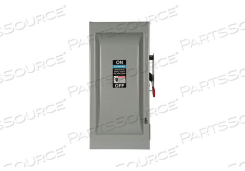 OEM#: GNF323АВАРИЙНЫЙ ВЫКЛЮЧАТЕЛЬ 240 В переменного тока 3PST 100 АМПЕР переменного тока от Siemens