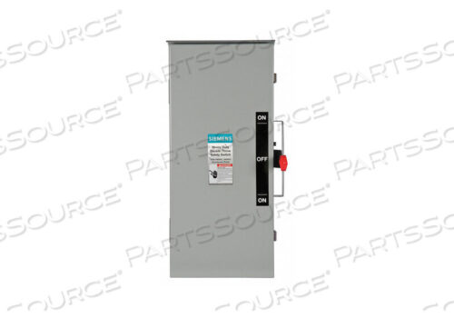 OEM#: DTNF323RБЕЗОПАСНЫЙ ВЫКЛЮЧАТЕЛЬ 240 В переменного тока 3PST 100 AMPS AC от Siemens