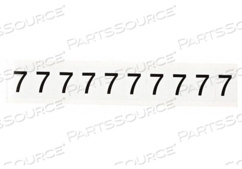 OEM#: 9713-7НОМЕР ЭТИКЕТКИ 1-1/2 H 1-1/6 W PK10 от Brady Americas