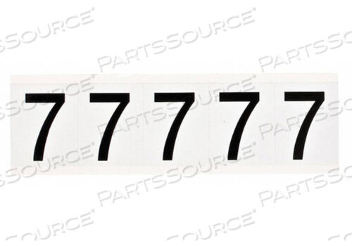 OEM#: 9714-7НОМЕР ЭТИКЕТКИ 2-1/4 H 1-13/16 W PK5 от Brady Americas