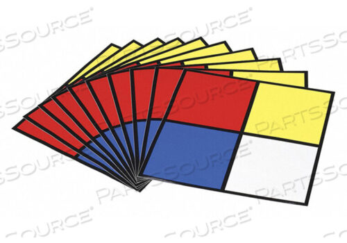 OEM#: 58500NFPA PLACRD 2-1/2INHX2-1/2INW VINYL PK10 от Brady Americas