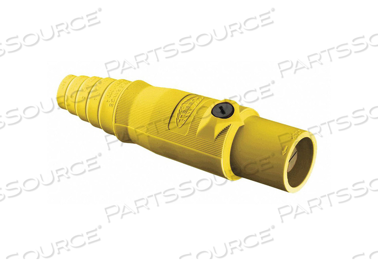 OEM#: HBL300MYCONNECTOR 3R 4X 12 MALE YLLOW 6 TO 2/0 от Hubbell Power Systems