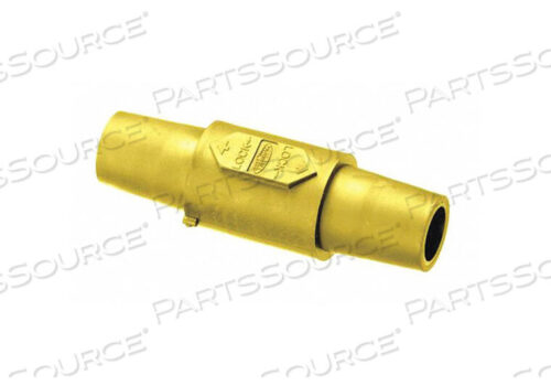 OEM#: HBLDFYDOUBLE СОЕДИНИТЕЛЬ ЖЕЛТЫЙ FEMALE-FEMALE от Hubbell Power Systems