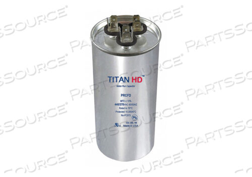 OEM#: PRCFD7010AMOTOR DUAL RUN CAP 70/10 MFD 440V ROUND от Titan HD