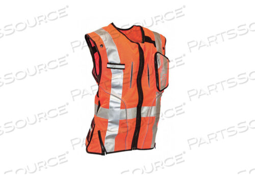 OEM#: G5055SMЖИЛЕТ СТРОИТЕЛЬНОЙ БЕЗОПАСНОСТИ ОРАНЖЕВЫЙ S/M от Falltech