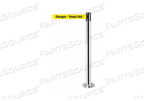 OEM#: 889F-3P-3P-MAX-NO-YDX-CФИКСИРОВАННЫЙ СТОЛБ ОГРАЖДЕНИЯ С РЕМНЕМ 13 ФУТОВ Д от Tensabarrier