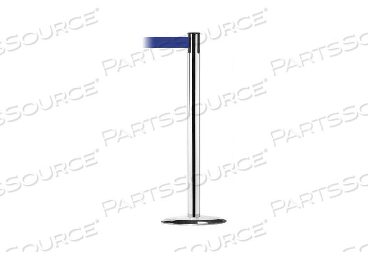 OEM#: 889U-1P-1P-STD-NO-L5X-CБАРЬЕРНАЯ СТОЙКА С РЕМНЕМ МЕТАЛЛИЧЕСКАЯ 7-1/2 ФУТА Д от Tensabarrier