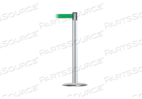 OEM#: 889U-1S-1S-STD-NO-G6X-CБАРЬЕРНАЯ СТОЙКА С РЕМНЕМ МЕТАЛЛИЧЕСКАЯ 7-1/2 ФУТА Д от Tensabarrier