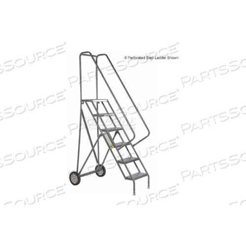 OEM#: KDRF11116211 СТУПЕНЧАТАЯ ВСЕПРОХОДНАЯ СТАЛЬНАЯ ЛЕСТНИЦА НА КОЛЕСАХ - СТУПИЦА GRIP STRUT - ГРУЗОПОДЪЕМНОСТЬ 450 ФУНТОВ от Tri-Arc