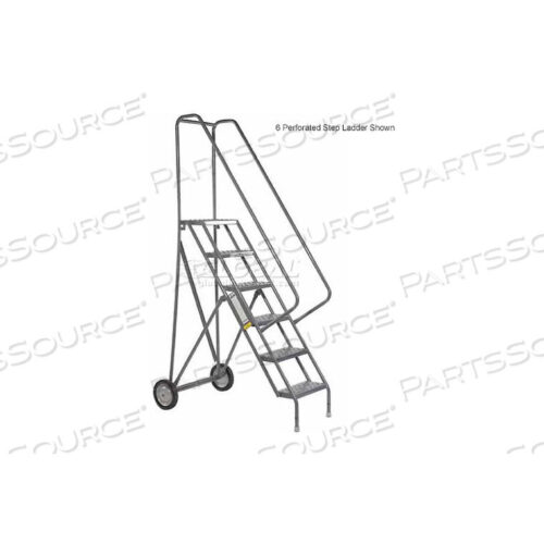 OEM#: KDRF11216212 СТУПЕНЧАТАЯ ВСЕПРОХОДНАЯ СТАЛЬНАЯ ЛЕСТНИЦА НА КОЛЕСАХ - СТУПИЦА GRIP STRUT - ГРУЗОПОДЪЕМНОСТЬ 450 ФУНТОВ от Tri-Arc