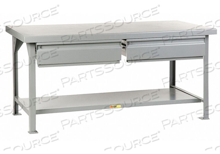 OEM#: WW-3672-2HDВЕСНОЙ ВЕРСТАК ИЗ СТАЛИ 7 КАЛИБРА С 2 ЯЩИКАМИ - 72Ш X 36Г X 34В от Little Giant