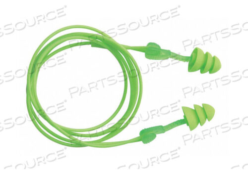 OEM#: 6445EAR PLUGS CORDED FLANGED 27DB by Moldex