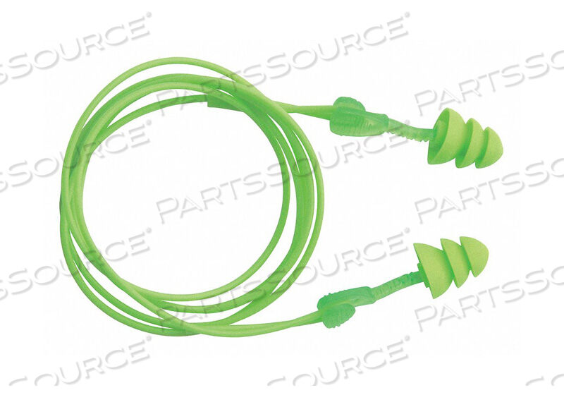 OEM#: 6445EAR PLUGS CORDED FLANGED 27DB by Moldex