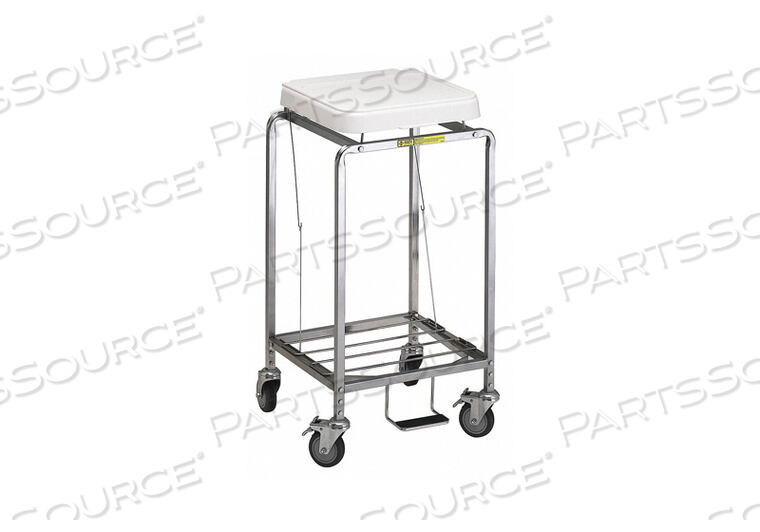 OEM#: 682NBLAUNDRY HAMPER CART 1 COMP GRY 3.5 CU FT от R&B Wire Products, Inc.