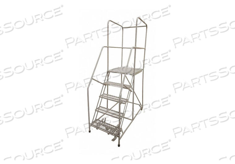 OEM#: 1505R2630A3E30B4W5C1P6СТАЛЬНАЯ ЛЕСТНИЦА НА КОЛЕСАХ, 80 ДЮЙМОВ, СЕРАЯ, от Cotterman