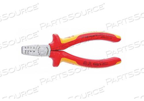 OEM#: 97 68 145 ЩИПЦЫ ДЛЯ ОБЖИМА ИЗОЛИРОВАННЫЕ 23 ДО 13 AWG 5-3/4 L от Knipex
