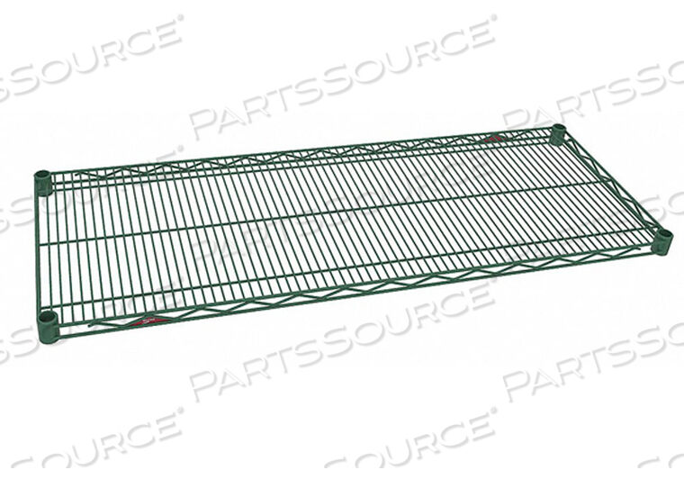 OEM#: 2424NK3METRO SUPER ERECTA 2424NK3 ПРОМЫШЛЕННАЯ ПРОВОДНАЯ ПОЛКА, METROSEAL GREEN EPOXY, 24 X 24 от Intermetro Industries (Emerson)