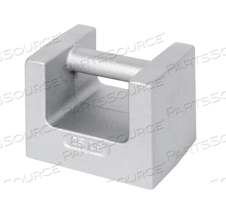 OEM#: 9078TWEIGHT GRIP HNDLE 25LB CAST IRON CLASS F by Troemner, LLC