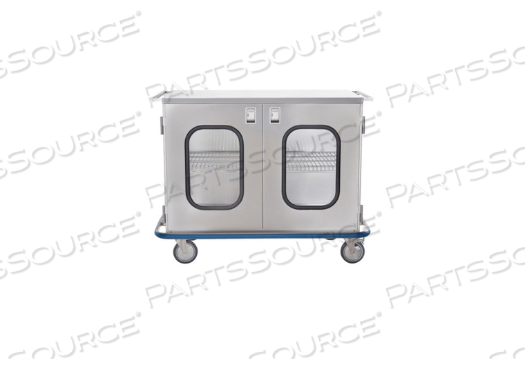 OEM#: 2293331000 ТЕЛЕЖКА MAXI CASE 52 Ш X 40 1/2 В X 29 Г С (1) ВЫДВИЖНОЙ ПОЛКОЙ ДЛЯ ПРОВОДОВ С (2) ДВЕРЦАМИ БЕЗ ЦЕНТРАЛЬНОЙ СТОЙКИ от Blickman