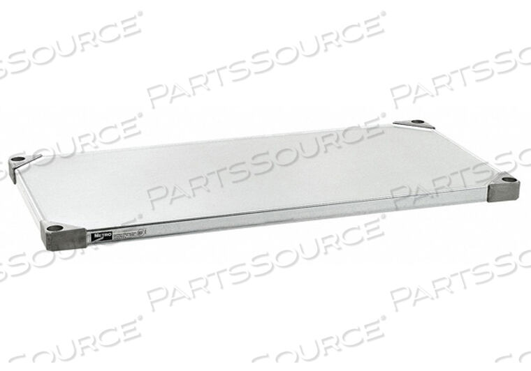 OEM#: 2136FGMETRO 2136FG SUPER ERECTA SOLID SHELF, ОЦИНКОВАННАЯ СТАЛЬ, 21 X 36 от Intermetro Industries (Emerson)