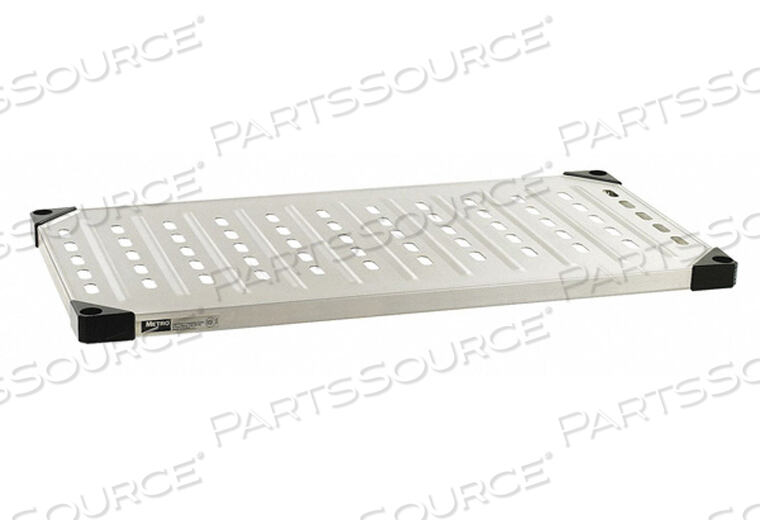 OEM#: 2442LGMETRO 2442LG SUPER ERECTA сплошная полка, решетчатая/рельефная оцинкованная сталь, 24 X 42 от Intermetro Industries (Emerson)