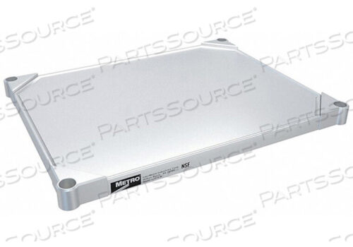 OEM#: 2136NFSMETRO 2136NFS SUPER ERECTA сплошная полка, автоклавируемая/моющаяся на тележке из нержавеющей стали, 21 X 36 от Intermetro Industries (Emerson)