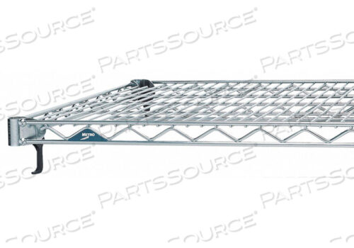 OEM#: A2424NSMETRO SUPER ADJUSTABLE SUPER ERECTA A2424NS ПРОМЫШЛЕННАЯ ПРОВОЛОЧНАЯ ПОЛКА, ПОЛИРОВАННАЯ НЕРЖАВЕЮЩАЯ СТАЛЬ, 24 X 24 от Intermetro Industries (Emerson)
