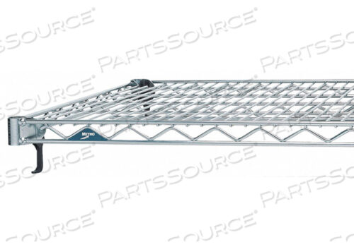 OEM#: A2154NCMETRO SUPER ADJUSTABLE SUPER ERECTA A2154NC ПРОМЫШЛЕННАЯ ПРОВОЛОЧНАЯ ПОЛКА, ХРОМ, 21 X 54 от Intermetro Industries (Emerson)