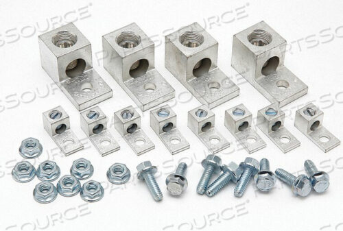 OEM#: KAUKIT1MECHANCL CONN LUGKIT 250 KCMIL TO 14 AWG от Burndy