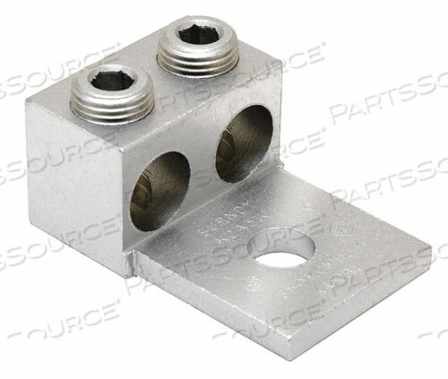 OEM#: K2A31UMеханический терминал, алюминиевый, оловянный, 1/2 дюйма, шестигранный разъем, Cu/Al от Burndy