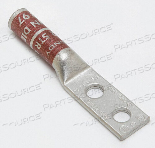 OEM#: YA2C2TC14КОМПРЕССИОННЫЙ СОЕДИНИТЕЛЬ С ДВУМЯ ОТВЕРСТИЯМИ 2 AWG от Burndy