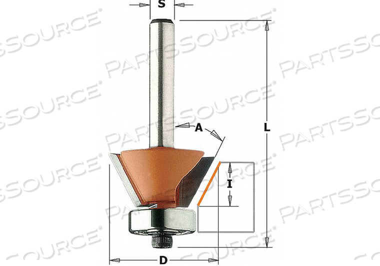 OEM#: 809.025.11ФРЕЗА ДЛЯ ФАСОЧНОГО ПРОФИЛЯ 3/4 от CMT
