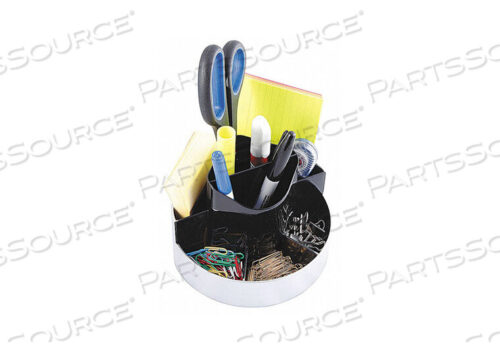 OEM#: KTKORG620НАСТОЛЬНЫЙ ОРГАНАЙЗЕР ЧЕРНЫЙ/СЕРЕБРИСТЫЙ ПЛАСТИК от Kantek